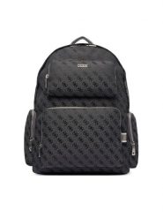 Guess Plecak HMBOST P6111 Szary. Szare plecaki męskie Guess, z aplikacjami, z materiału. Za 679.99 zł.