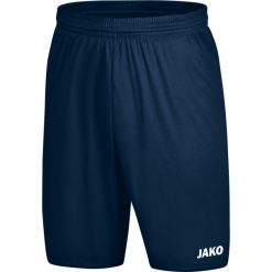 Szorty Jako Manchester 2.0. Niebieskie szorty męskie Jako, bez wzorów, z materiału, sportowe. Za 132.50 zł.