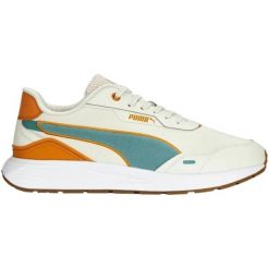 Buty Puma Runtamed Plus W 389237 02 białe. Białe buty sportowe na co dzień damskie bez wzorów, z gumy. Za 394.45 zł.