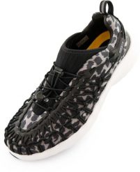 Keen Uneek damskie sandały Animal Print Black White. Czarne sandały damskie 909, bez wzorów, z gumy, bez obcasa. Za 482.99 zł.