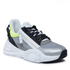 Buty Sportowe Damskie Guess BailIia 2. Szare buty sportowe na co dzień damskie Guess, z aplikacjami, trekkingowe. Za 465.99 zł.