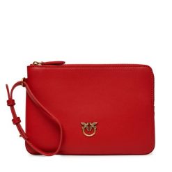 Torebka PINKO. Czerwone torebki klasyczne damskie Pinko, bez wzorów, bez dodatków. Za 319.99 zł.