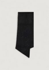 Szalik Kobieta ONLY ONLSOLA GLITTER KNIT SCARF CC. Czarne szaliki i kominy damskie Only, bez wzorów, z elastanu. Za 152.60 zł.