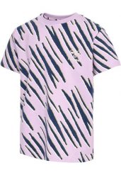 T-shirt dziewczęcy Hummel Rushy AOP. Czerwone koszulki dziewczęce HUMMEL, s, bez wzorów, z bawełny, bez ramiączek. Za 122.50 zł.