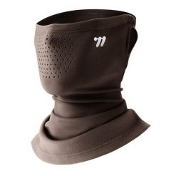 Czapka termiczna do kolarstwa z mocowaniem na uszy. Brązowe czapki męskie WEST BIKING, na zimę, bez wzorów, z materiału, sportowe. Za 44.76 zł.