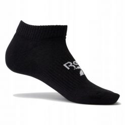 Skarpety męskie sportowe Reebok ACTFO U INSIDE SOCK. Czarne skarpetki męskie Reebok, bez wzorów. W wyprzedaży za 25.00 zł.