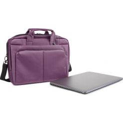 Torba NATEC Gazelle 13-14 cali Fioletowy (NTO-0818). Fioletowe torby na laptopa damskie Natec, bez wzorów, z materiału. Za 79.99 zł.