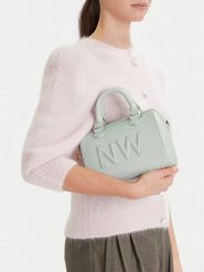 Nine West Torebka EO-Lira II-LX20085 Niebieski. Niebieskie torebki klasyczne damskie Nine West, bez wzorów, z materiału, bez dodatków. Za 269.99 zł.