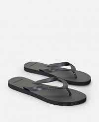 Japonki damskie Rip Curl Essential Bloom Open Toe. Czarne klapki damskie Rip Curl, bez wzorów, z materiału, bez obcasa. Za 62.99 zł.