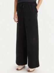 Roxy Spodnie materiałowe Lekeito Paint Knit ERJNP03691 Czarny Regular Fit. Czarne spodnie materiałowe damskie Roxy, bez wzorów, z bawełny. Za 319.99 zł.