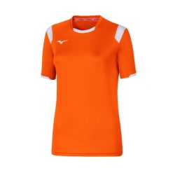 Damska koszulka Mizuno Basic. Brązowe t-shirty damskie Mizuno, xl, bez wzorów, z materiału, bez kołnierzyka. Za 176.50 zł.