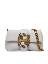 Just Cavalli Torebka 80RA4BA7 ZSA89 Szary. Szare torebki klasyczne damskie Just Cavalli, bez wzorów, ze skóry, bez dodatków. Za 729.99 zł.