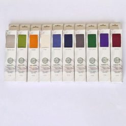 Pasek do jogi z bawełny organicznej Samarali. Zielone paski damskie SAMARALI, bez wzorów, z bawełny, sportowe. Za 99.00 zł.