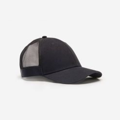 Czapka z daszkiem fitness Domyos. Białe czapki męskie DOMYOS, bez wzorów, z bawełny. Za 39.99 zł.