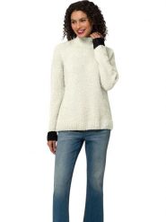 Heine Golf w kolorze kremowym rozmiar: 48. Brązowe golfy damskie Heine, bez wzorów, bez ramiączek. Za 52.42 zł.