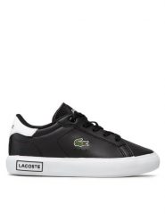 Lacoste Sneakersy Powercourt 0721 1 Suc 7-41SUC0014312 Czarny. Czarne buty sportowe chłopięce Lacoste, bez wzorów, ze skóry, bez zapięcia. Za 249.99 zł.