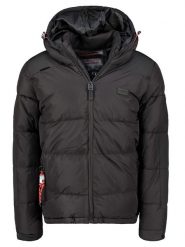 Geographical Norway Kurtka pikowana w kolorze czarnym rozmiar: S. Czarne kurtki męskie Geographical Norway, s, bez wzorów, bez kaptura. Za 197.63 zł.