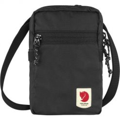 Fjällräven High Coast Pocket Poliamidowy Czarny Unisex Torba na krzyż. Czarne torebki klasyczne damskie no name, bez wzorów, z poliamidu, bez dodatków. Za 220.99 zł.