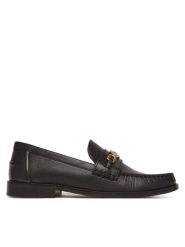 TWINSET Mokasyny 251TCP130 Czarny. Czarne mokasyny damskie Twinset, ze skóry. Za 759.99 zł.