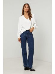 L'armoire de Suzette Bluzka w kolorze białym rozmiar: 34/36. Białe bluzki damskie L'armoire de Suzette, l, bez wzorów, klasyczne, bez kołnierzyka, bez ramiączek. Za 193.95 zł.