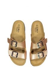 CMP Klapki "Thalitha" w kolorze złotym rozmiar: 39. Żółte klapki damskie CMP, bez wzorów, bez obcasa. Za 92.42 zł.