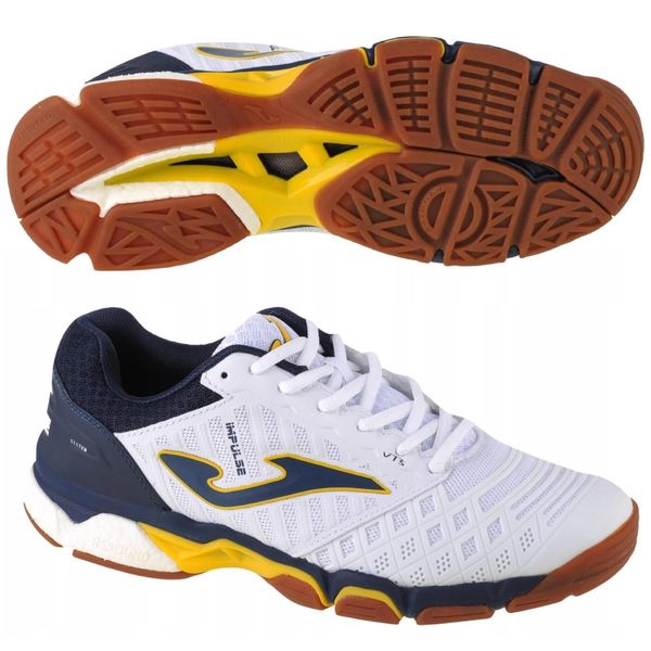 Buty do siatkówki męskie Joma V.BLOCK treningowe niskie Reactive ball Stabilis. Białe buty fitness męskie Joma, do siatkówki. Za 296.75 zł.