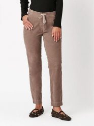 Toni Spodnie w kolorze jasnobrązowym rozmiar: 44. Brązowe spodnie materiałowe damskie Toni, bez wzorów, z materiału. Za 173.99 zł.