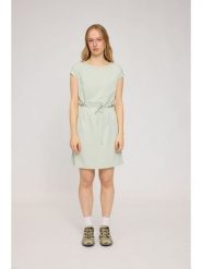 MAZINE Sukienka "Ruth" w kolorze zielonym rozmiar: S. Zielone sukienki damskie MAZINE, na co dzień, s, bez wzorów, z tkaniny, klasyczne, bez kołnierzyka, bez ramiączek, mini, proste. Za 104.64 zł.