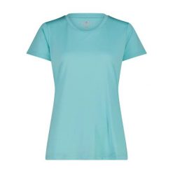 Koszulka damska z dżerseju CMP Loose-fit. Niebieskie t-shirty damskie CMP, na lato, xs, bez wzorów, z dżerseju, bez ramiączek. Za 131.00 zł.