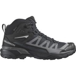 Buty trekkingowe męskie Salomon X Ultra Mid 360 Gtx Gore-tex. Brązowe buty trekkingowe męskie Salomon, z gore-texu, za kostkę, bez zapięcia, do biegania, gore-tex. Za 699.00 zł.