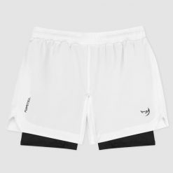 Spodenki treningowe męskie FUMETSU Origins Dual Layer. Zielone szorty sportowe męskie FUMETSU, l, z materiału, na fitness i siłownię. Za 199.99 zł.