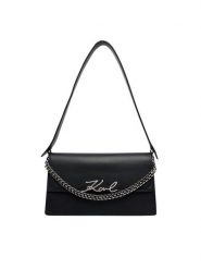 KARL LAGERFELD Torebka B4W30064 Czarny. Czarne torebki klasyczne damskie Karl Lagerfeld, bez wzorów, ze skóry, bez dodatków. Za 1,299.00 zł.