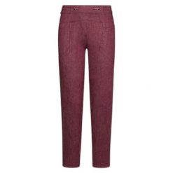 Spodnie damskie La Sportiva Sierra Rock. Czerwone spodnie materiałowe damskie La Sportiva, bez wzorów, z bawełny, rockowe. Za 478.00 zł.