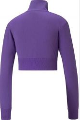 Bluza Top Damski Puma X Dua Lipa T7. Czarne bluzy bez kaptura damskie Puma, xs, z bawełny. Za 101.20 zł.