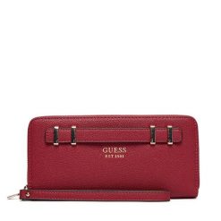 Portfel Guess. Czerwone portfele damskie Guess, z aplikacjami. Za 229.99 zł.