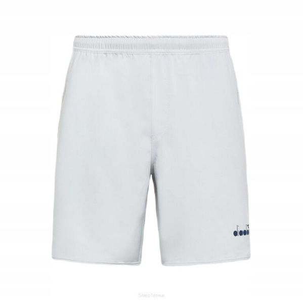 Spodenki tenisowe Diadora Shorts Icon 7. Szare szorty męskie Diadora, bez wzorów, z elastanu, eleganckie. Za 187.99 zł.
