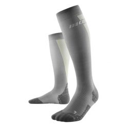 Skarpety kompresyjne męskie sportowe CEP Ultralight wysokie. Szare skarpetki męskie CEP, bez wzorów. Za 199.00 zł.