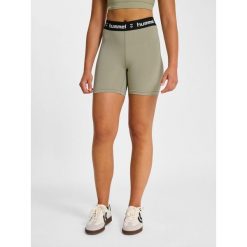 Szorty damskie Hummel Pulse Mid. Szare spodenki sportowe damskie HUMMEL, na fitness i siłownię. Za 144.50 zł.