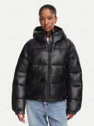 Kappa Kurtka zimowa Marlene 36226VW Czarny Comfort Fit. Czarne kurtki damskie Kappa, na zimę, xs, bez wzorów, z syntetyku, bez kaptura. Za 349.99 zł.