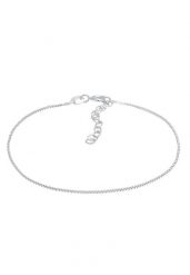 Elli Damski naszyjnik kostkowy podstawowy prostokątny regulowany srebro 925 Sterling Silver Bransoletki 1 ct. Szare bransoletki damskie Elli, srebrne. Za 188.99 zł.