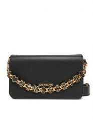 LOVE MOSCHINO Torebka JC4071PP1ML1300A Czarny. Czarne torebki klasyczne damskie Love Moschino, bez wzorów, ze skóry, bez dodatków. Za 779.99 zł.
