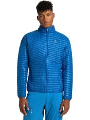 Haglöfs Kurtka pikowana "Lim Mimic" w kolorze niebieskim rozmiar: XL. Niebieskie kurtki męskie Haglöfs, xl, bez wzorów, z materiału, bez kaptura. Za 501.57 zł.