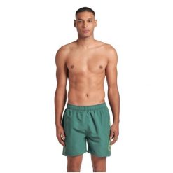 Męskie spodenki sportowe szorty kąpielowe na basen plażę Arena Boxer. Zielone kąpielówki męskie Arena, l, bez wzorów, z materiału, do biegania. Za 111.98 zł.
