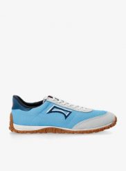 Buty outdoor męskie Camper Drift Walk. Niebieskie buty trekkingowe męskie Camper, z materiału, bez zapięcia, outdoorowe. Za 559.89 zł.