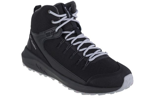 Buty trekkingowe męskie Columbia Trailstorm Mid Waterproof. Czarne buty trekkingowe męskie Columbia, na zimę, z materiału, bez zapięcia, trekkingowe. Za 399.99 zł.