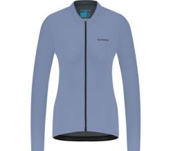 Damska koszulka z długim rękawem ELEMENT, liliowy. Niebieskie bluzki sportowe damskie SHIMANO, s, z elastanu, bez kołnierzyka, bez ramiączek. Za 448.50 zł.