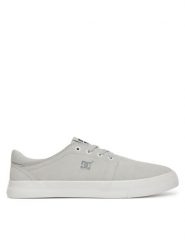 DC Shoes Tenisówki SS25-3C015 Szary. Szare trampki i tenisówki męskie DC Shoes, bez wzorów, ze skóry, bez zapięcia. Za 229.99 zł.