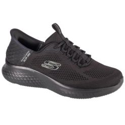 Buty sportowe Sneakersy męskie, Slip-Ins: Skech-Lite Pro - Primebase. Czarne buty sportowe na co dzień męskie Skechers, z materiału, bez zapięcia, trekkingowe. Za 319.99 zł.