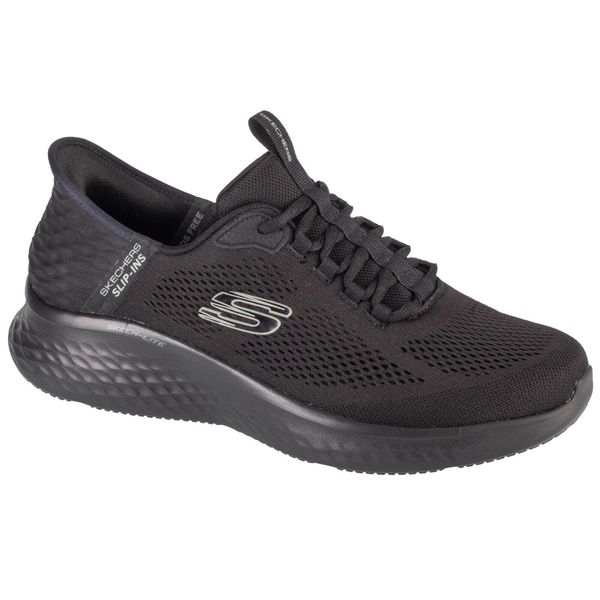 Buty sportowe Sneakersy męskie, Slip-Ins: Skech-Lite Pro - Primebase. Czarne buty sportowe na co dzień męskie Skechers, z materiału, bez zapięcia, trekkingowe. Za 319.99 zł.