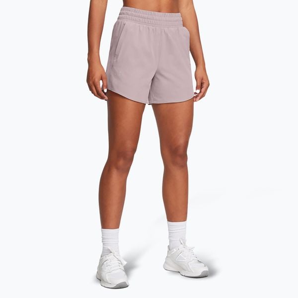 Spodenki Under Armour Vanish. Czerwone szorty damskie Under Armour, bez wzorów, sportowe. Za 129.99 zł.